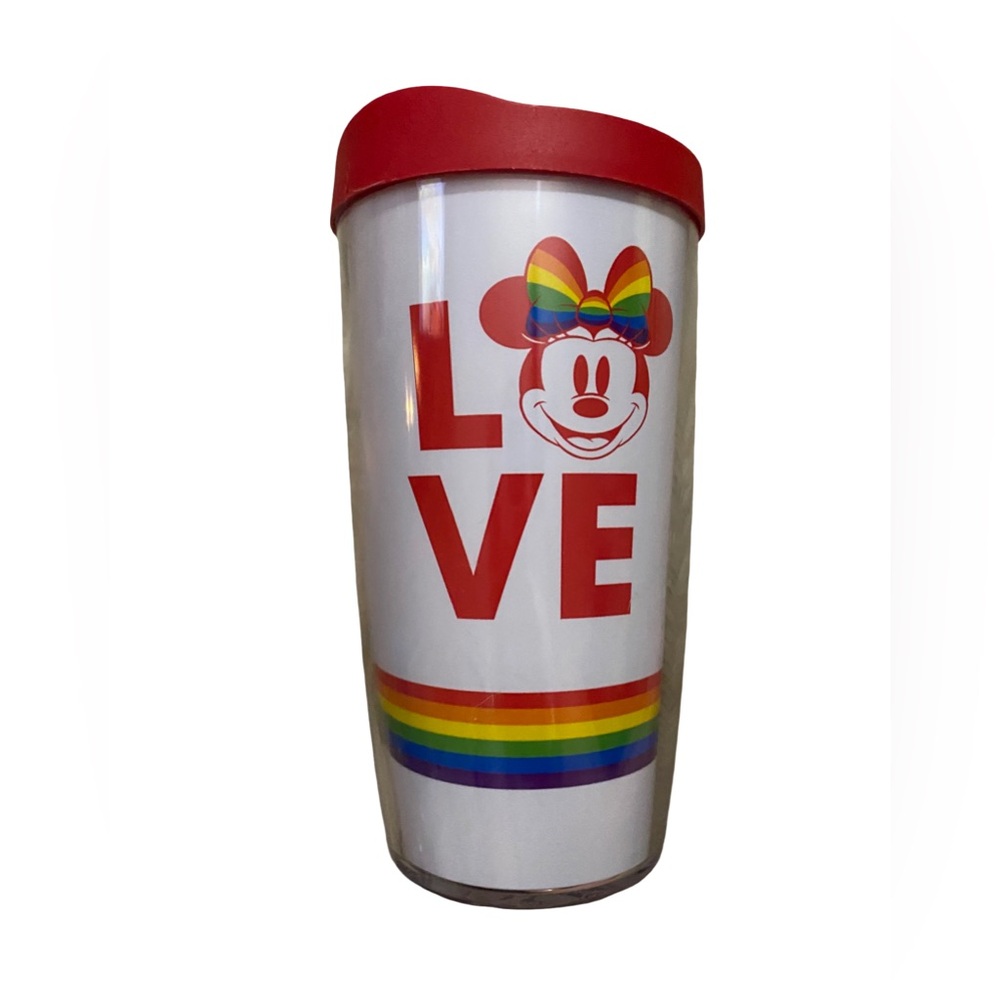 TERVIS Minnie Mouse LOVE Dismay Rainbow Collection 16 Oz Tumbler NEW